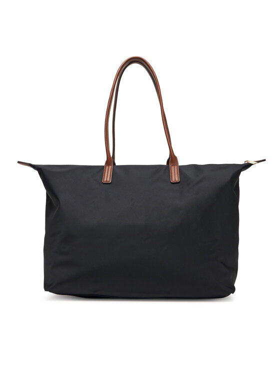 Tommy Hilfiger Tommy Hilfiger Torbica Popette Maxi Tote AW0AW17996 Crna