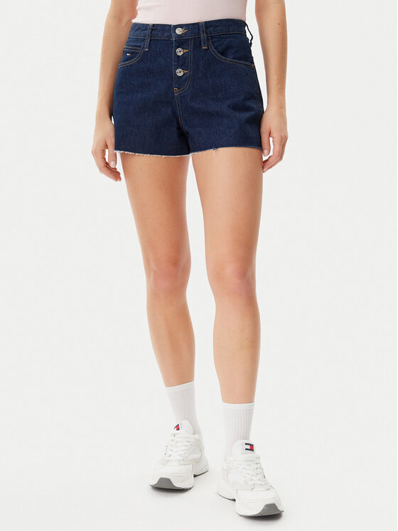 Tommy Jeans Tommy Jeans Džínové šortky DW0DW20094 Tmavomodrá Relaxed Fit