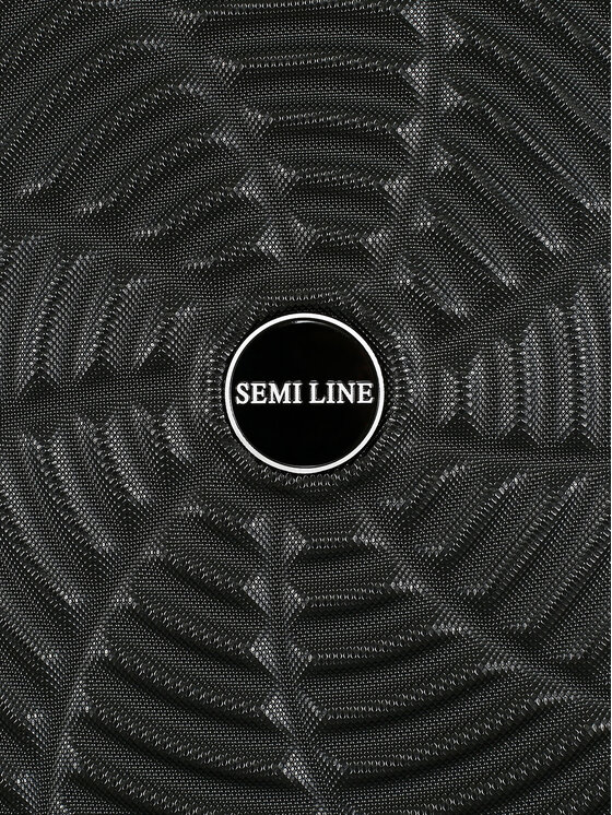 Semi Line Semi Line Салонна валіза T5925-1 Чорний