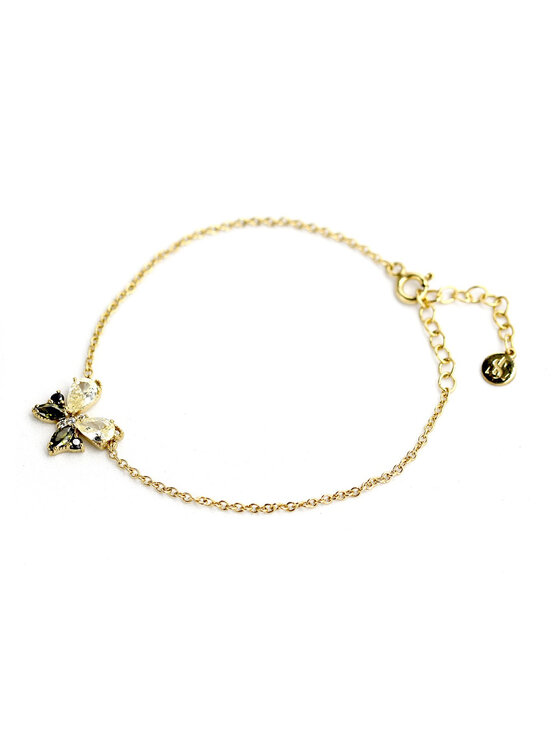 Leis Leis Bracciale Farfalla Argento