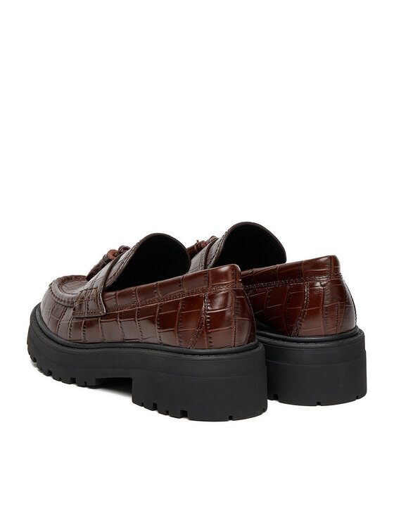 GINO ROSSI Gino Rossi Loafersy EO-HOX-12036 Brązowy