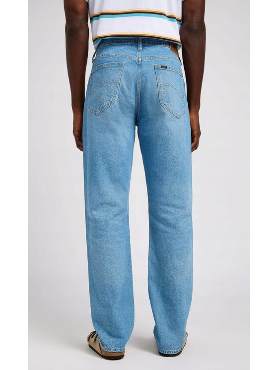 Lee Lee Jeansy West Niebieski Relaxed Fit
