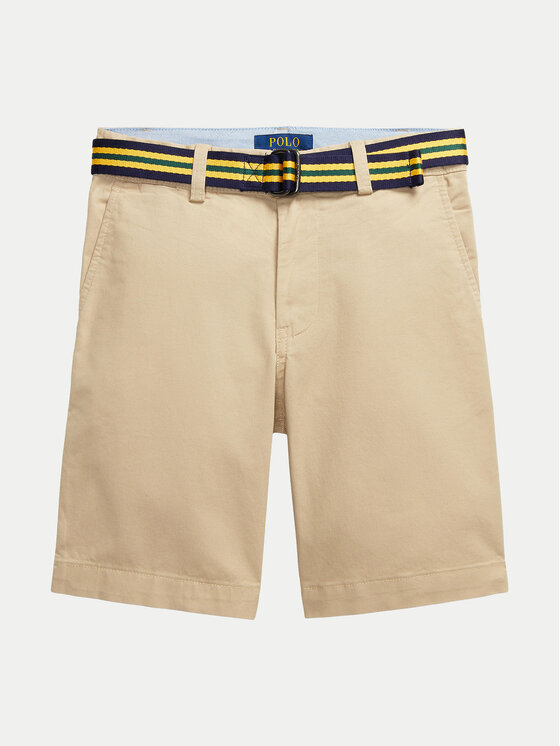 Polo Ralph Lauren Bavlnené šortky 323863960005 Béžová Regular Fit