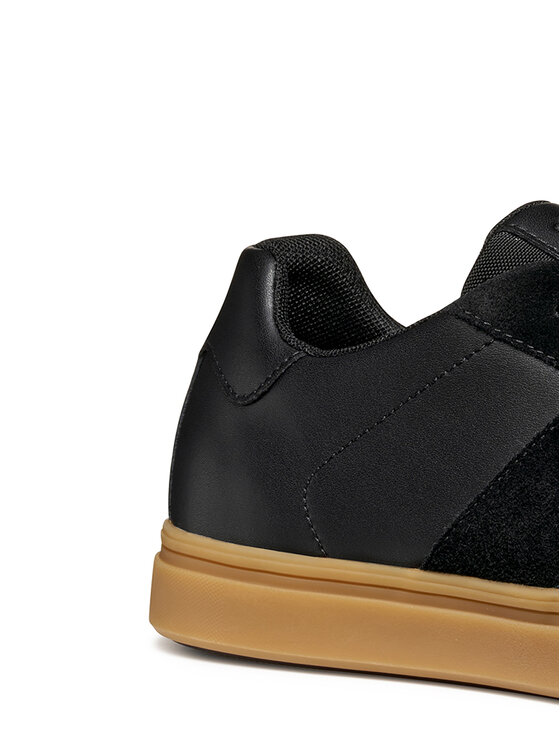 Geox Geox Snīkeri U Baltmoore U56LDF 09B22 C9999 Melns