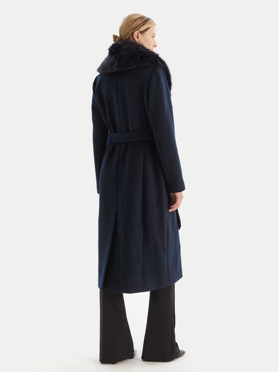 MICHAEL Michael Kors MICHAEL Michael Kors Wollmantel 77A7141M21 Dunkelblau Regular Fit