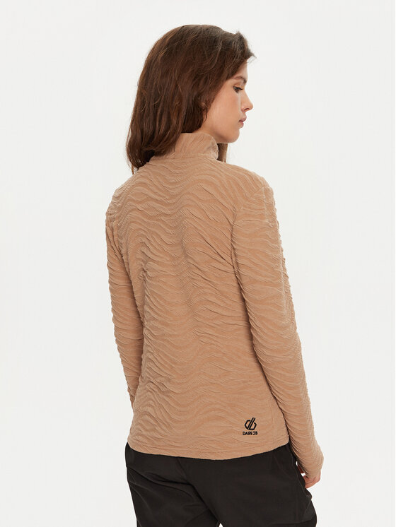 Dare2B Dare2B Суитшърт от техническо трико Glamourize II DWA735 Бежов Regular Fit