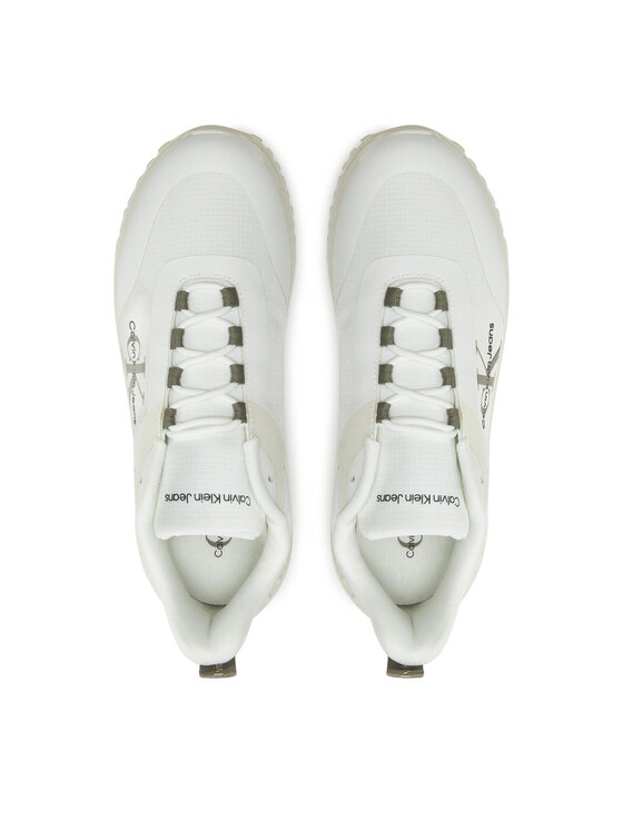 Calvin Klein Jeans Calvin Klein Jeans Laisvalaikio batai Eva Runner Low Lace Ml YM0YM00968 Balta