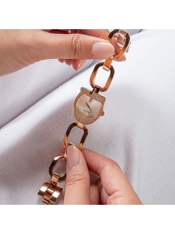 Guess Guess Hodinky GW0683L3 Růžové zlato