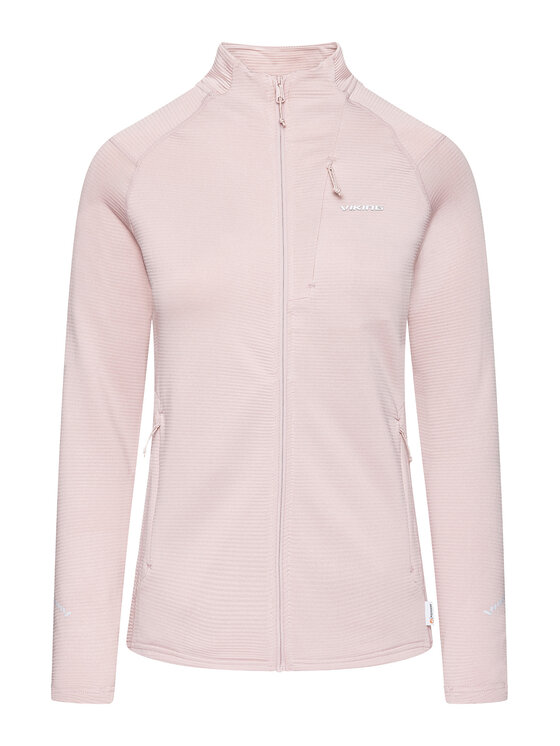 Viking Viking Bluza Birger Lady Hoodie Różowy Regular Fit