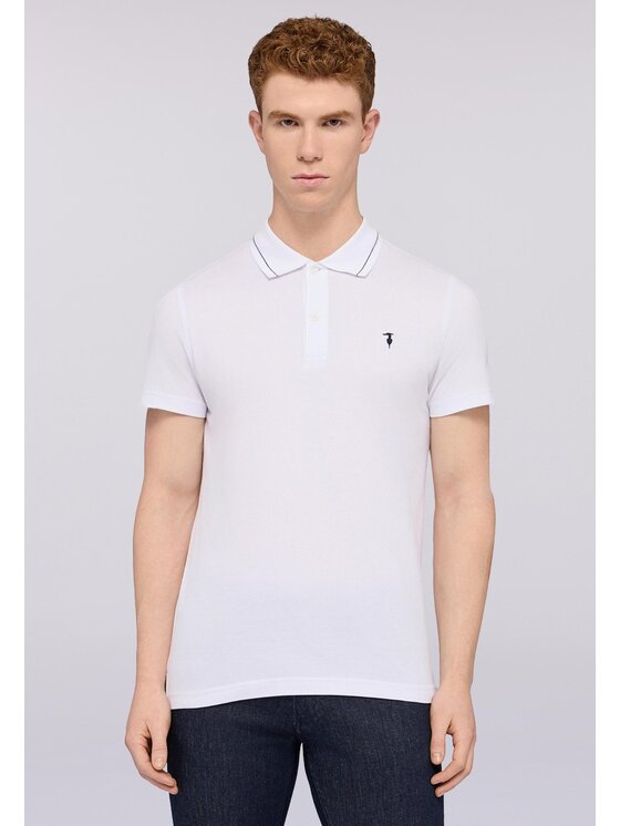Trussardi Trussardi T-shirt G5018000026N001 Bianco Regular Fit