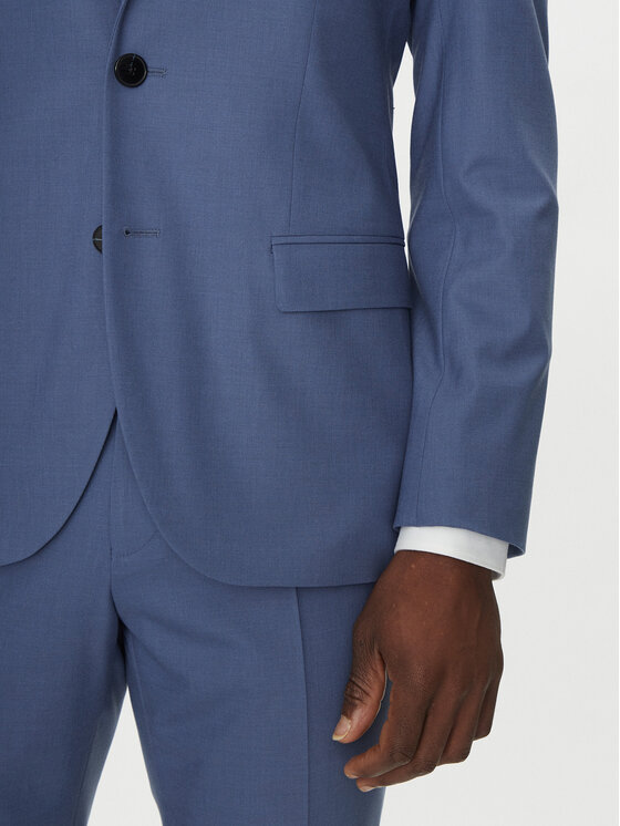HUGO HUGO Garnitur Henry/Getlin232X 50530116 Niebieski Slim Fit