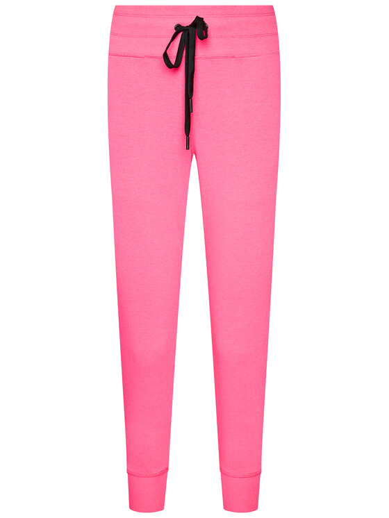 DKNY Sport DKNY Sport Spodnie dresowe DKNY-DP0P1966 Różowy Regular Fit