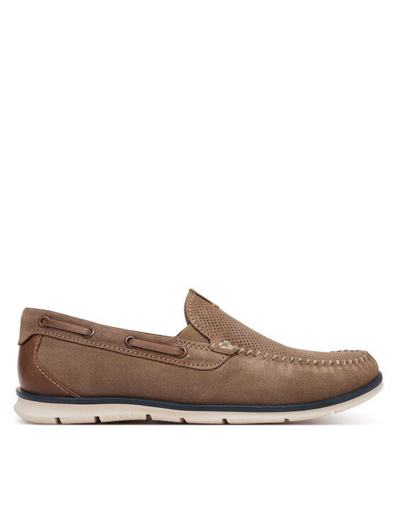 Bugatti Mokasyny 321-ARU61-1400 Beżowy