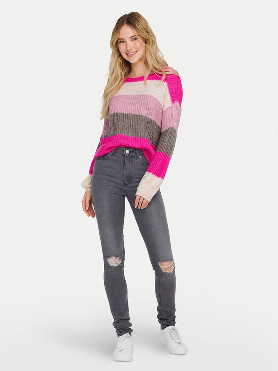 JDY JDY Sweater Badut 15211499 Rózsaszín Regular Fit