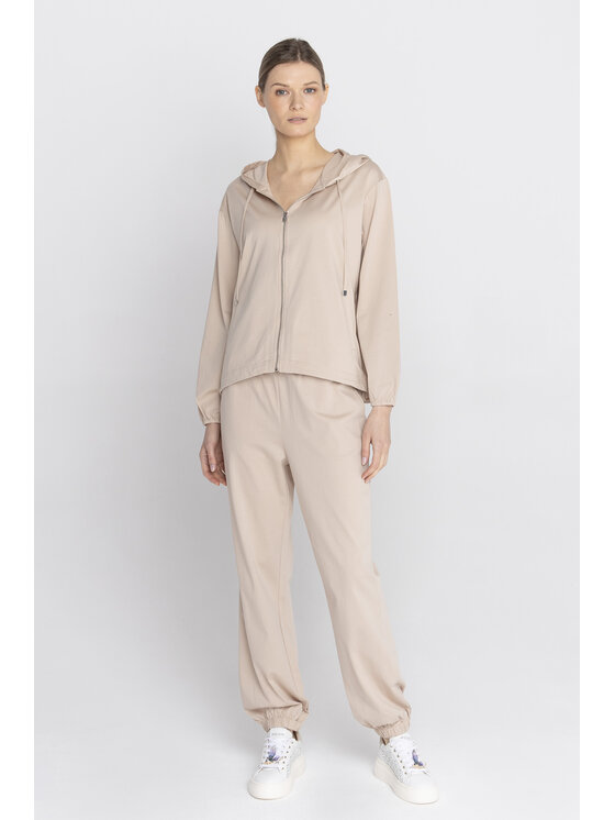 Deni Cler Milano Deni Cler Milano Bluza T-DC-W004-F2-10-13-1 Beżowy Regular Fit
