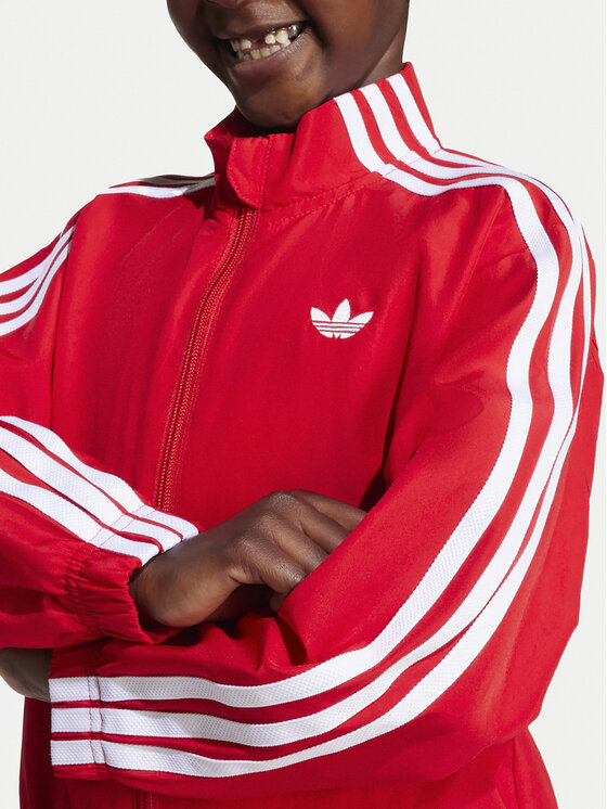 adidas adidas Sportinis kostiumas Woven KC5052 Raudona Loose Fit