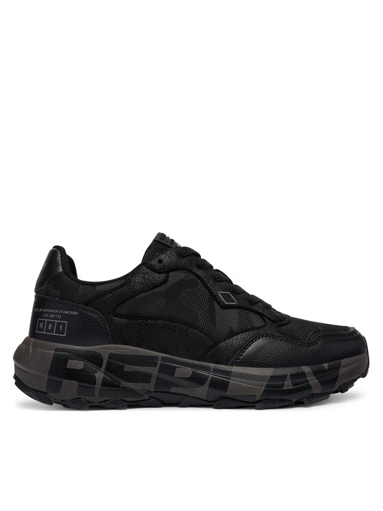 REPLAY REPLAY Sneakersy GMSP3.000.C0005T Czarny