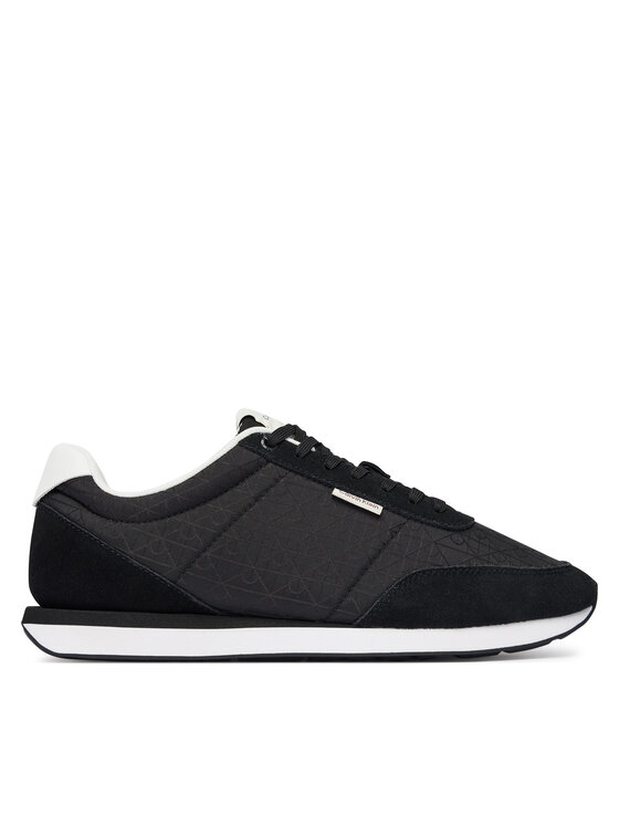 Calvin Klein Calvin Klein Tenisice Retro Runner Ripstop Aop Ny HM0HM02140 Crna