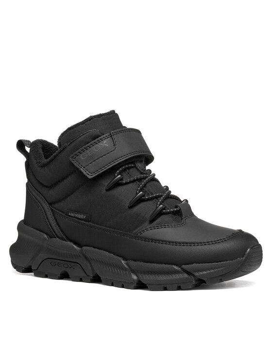 Geox Geox Trzewiki J Flexyper Plus Boy B Abx J66LCA 0FUME C9999 M Czarny