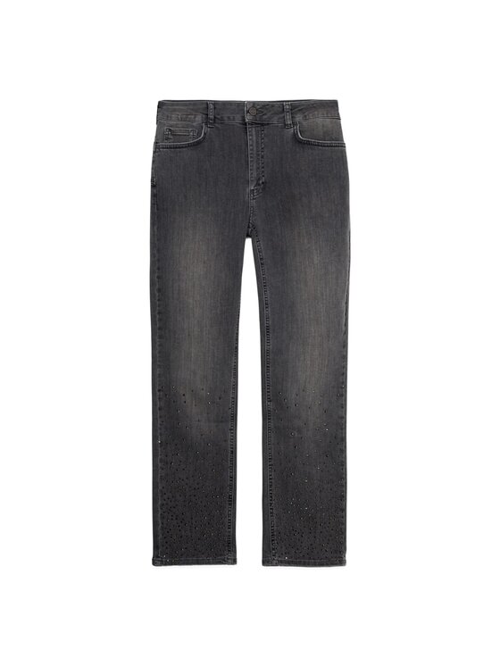 Oltre Oltre Jeans P548R008402N003 Grigio Baggy Fit