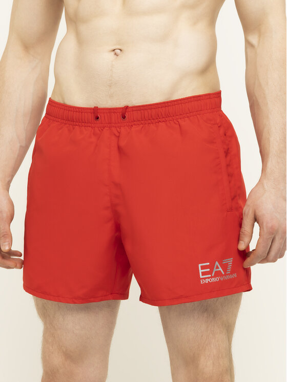 EA7 Emporio Armani EA7 Emporio Armani Pantaloncini da bagno 902000 CC721 00074 Rosso Regular Fit