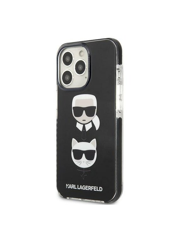 Etui na telefon KARL LAGERFELD, Czarne, iPhone 13 Pro Max