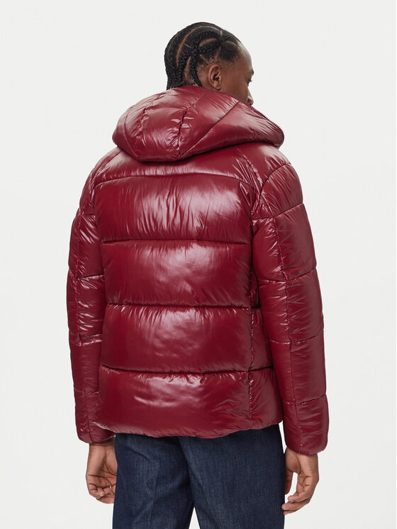 Save The Duck Save The Duck Zimska jakna D31280M LOVE21 Tamnocrvena Regular Fit