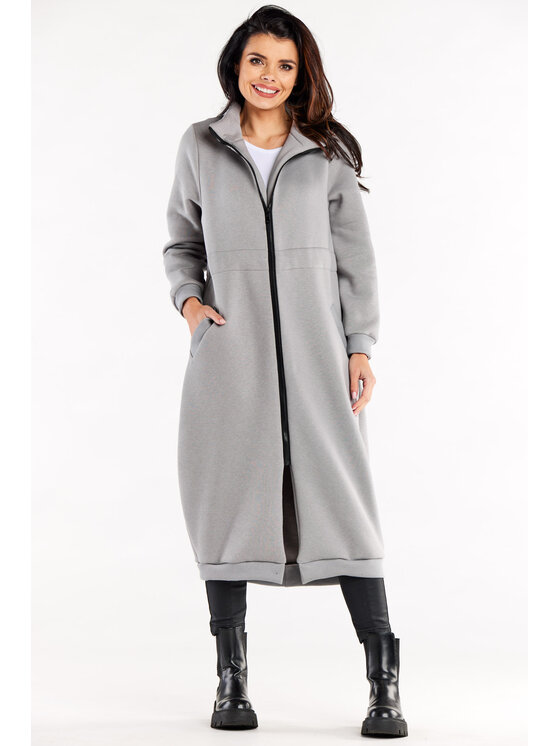 Infinite You Infinite You Felpa M326 Grigio Basic Fit