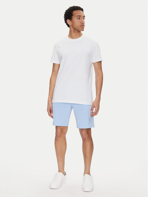 Tommy Hilfiger Tommy Hilfiger Pantaloni scurți sport UM0UM03364 Albastru celest Regular Fit