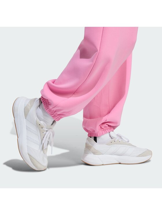 adidas adidas Долнище анцуг Soft Lux KA7019 Розов Loose Fit