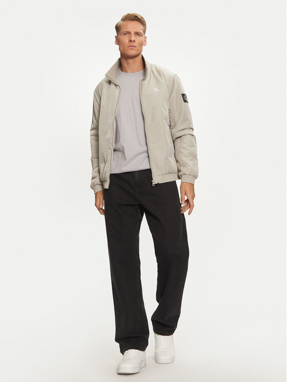 Calvin Klein Jeans Calvin Klein Jeans Μπουφάν μεταβατικό Flint J30J325592 Γκρι Regular Fit