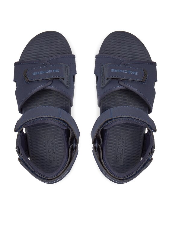 Skechers Skechers Sandały Go Consistent Sandal-Tributary 229097/NVBK Granatowy