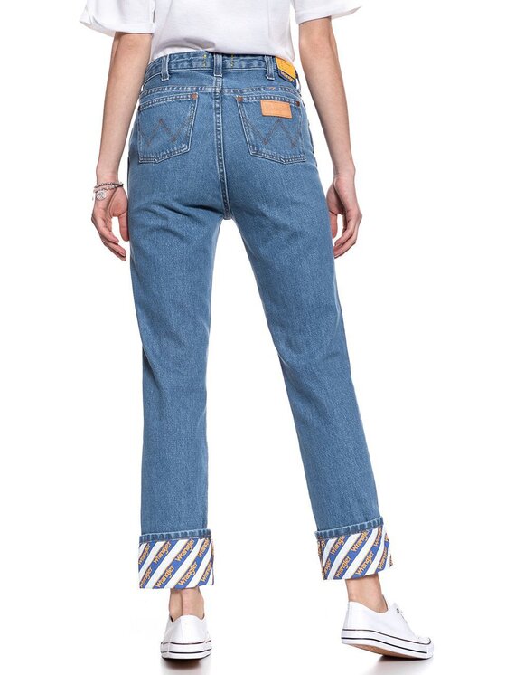 Wrangler Wrangler Jeans RETRO BOYFRIEND Blu Loose Fit