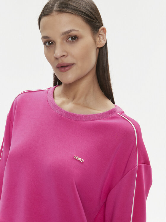 Liu Jo Sport Liu Jo Sport Felpa TA4025 J4616 Rosa Regular Fit