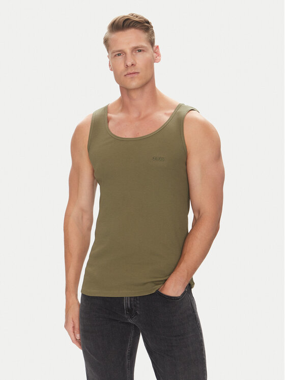 BOSS BOSS Sada 3 kusů tank topů 50542132 Barevná Regular Fit
