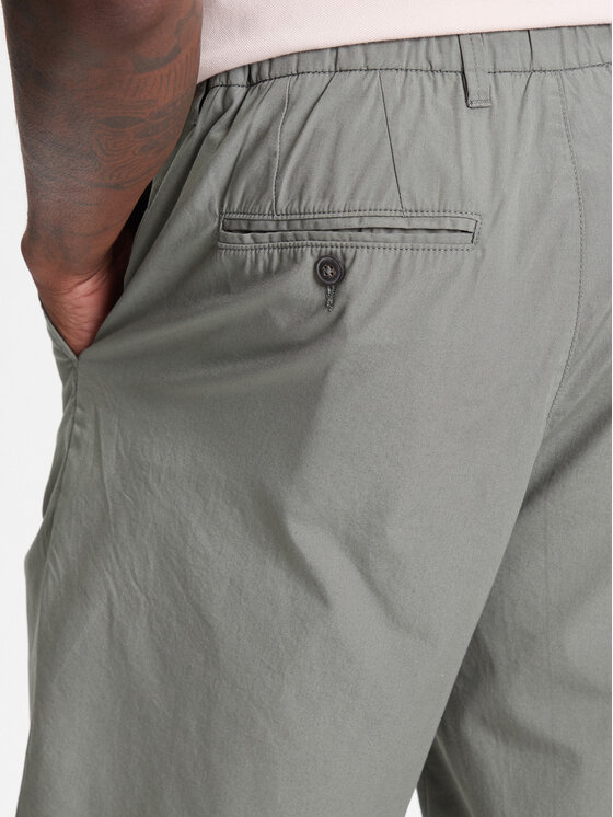 United Colors Of Benetton United Colors Of Benetton Pantalon scurți din material 4W3LU9014 Gri Regular Fit