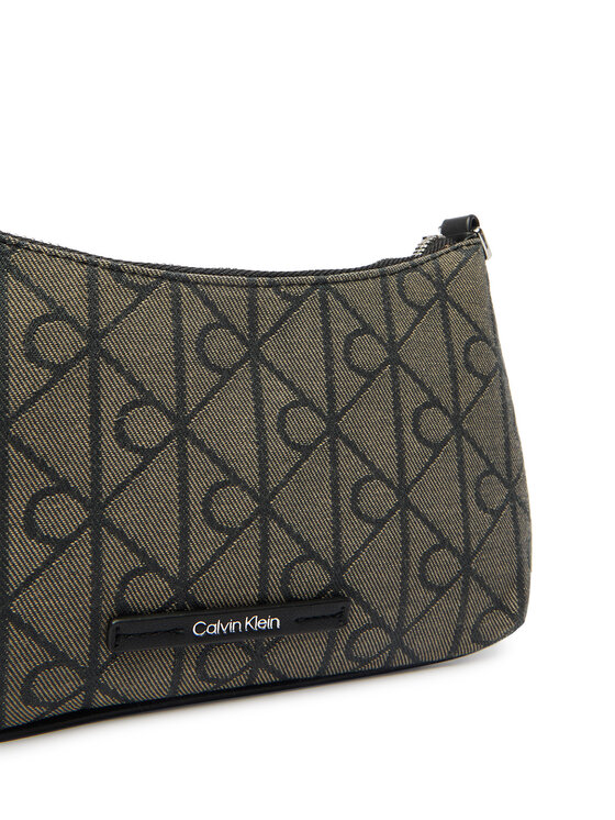 Calvin Klein Calvin Klein Τσάντα Emblem Aop LV04F1164G Μαύρο