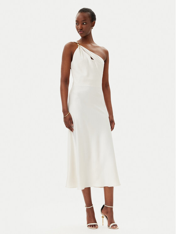 Imperial Rochie cocktail ADOJJBA Alb Regular Fit