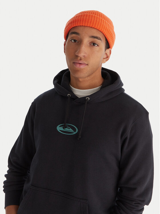 Quiksilver Quiksilver Суитшърт EQYFT05126 Черен Comfort Fit
