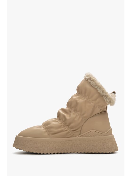 Estro Estro Μπότες Χιονιού ER00114230 Μπεζ