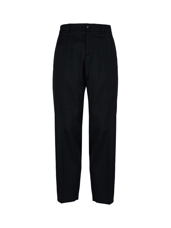 ACANFORA ACANFORA Pantaloni invernali UNPRIORA-NER Nero Regular Fit