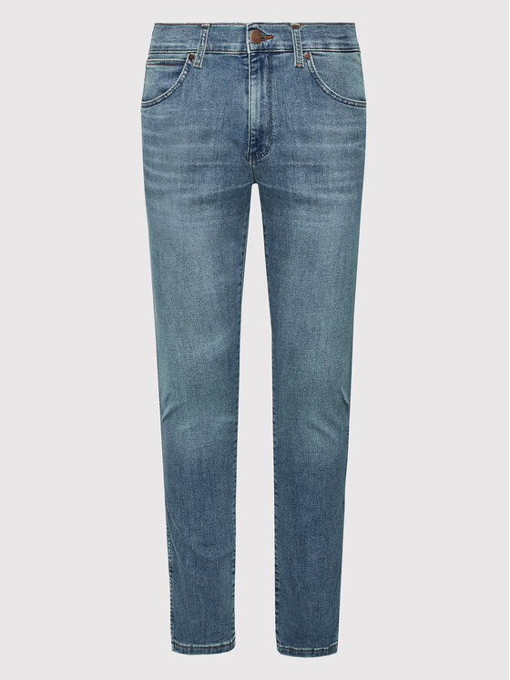 Wrangler Wrangler Jeans Larston W18SYJ38R 112145874 Blu Slim Tapered Fit