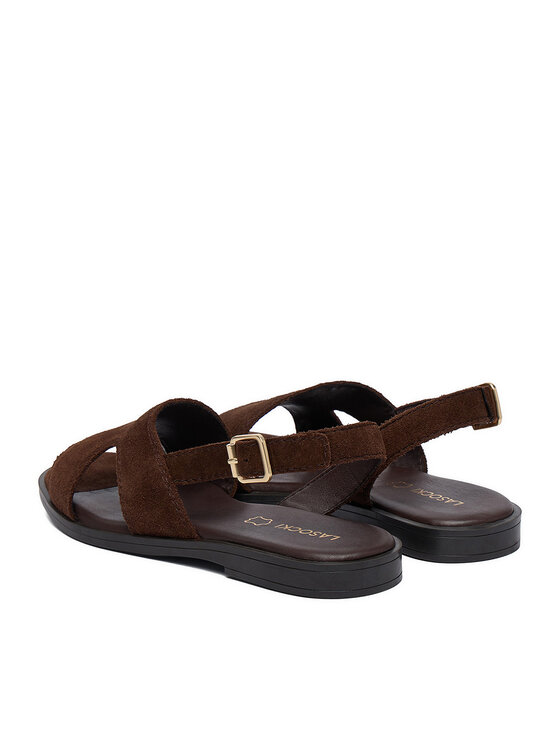 Lasocki Lasocki Sandali CEO-EST-HELENA-20 Temno rjava