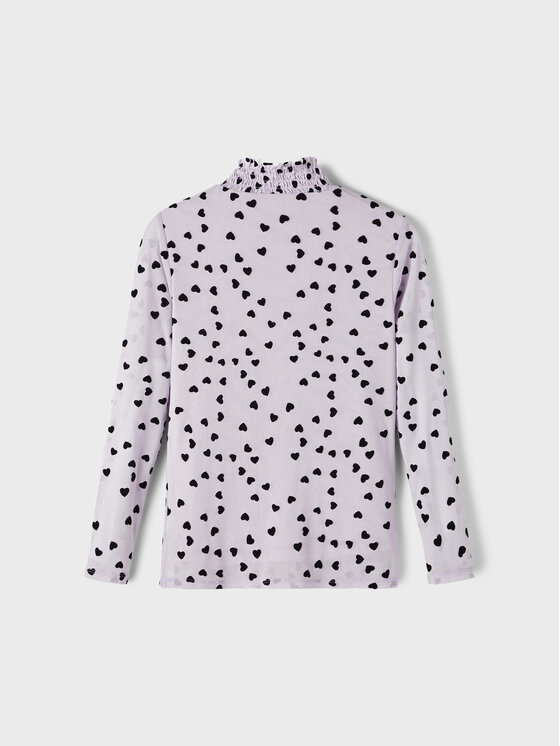 NAME IT NAME IT Μπλουζάκι 13210752 Μωβ Regular Fit