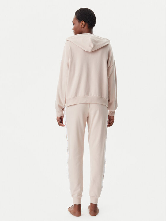 DKNY DKNY Pijama YI90040 Bej Relaxed Fit