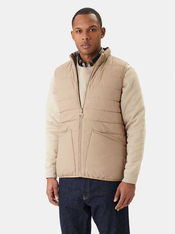 Barbour Barbour Sportinė liemenė MGI0314TN32 Smėlio Regular Fit