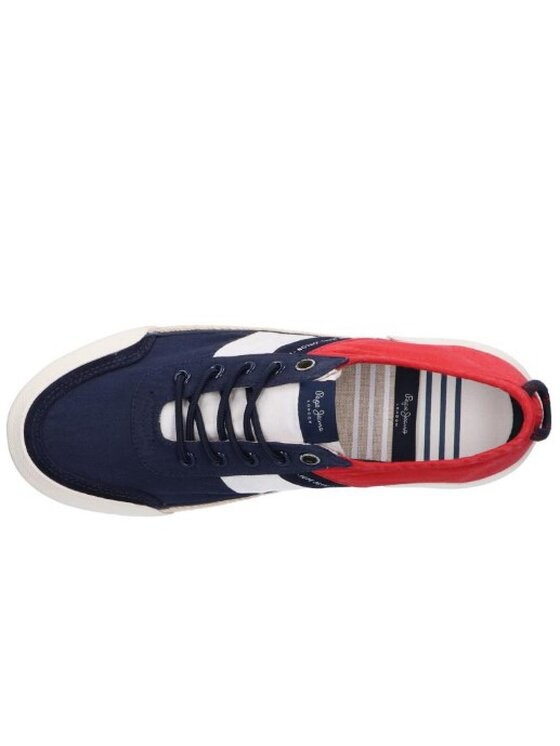 Pepe Jeans Pepe Jeans Espadrilky Cruise Sport Man PMS10250 Tmavomodrá