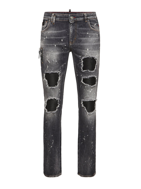 PHILIPP PLEIN PHILIPP PLEIN Džínsy 26873 Čierna Skinny Fit
