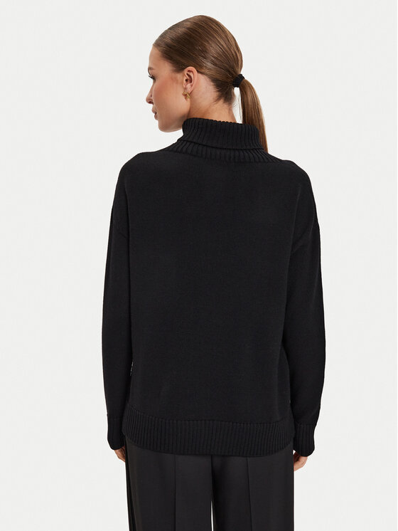 Max Mara Leisure Max Mara Leisure Ζιβάγκο Superbo 2426366148 Μαύρο Relaxed Fit