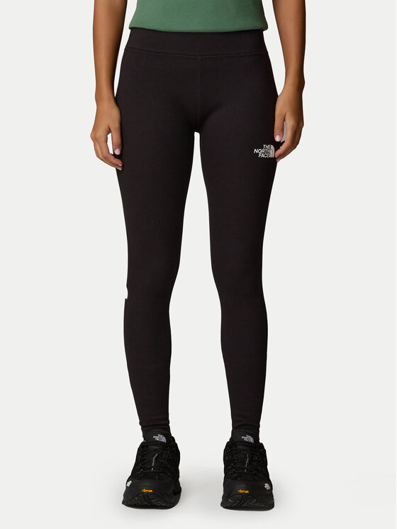 The North Face The North Face Leggings Simple Dome NF0A8C1X Fekete Slim Fit